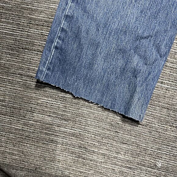 Levi's Jeans Men's Size 36x32 Blue Vintage Button Fly Colombia Straight Cut Off - Picture 8 of 16